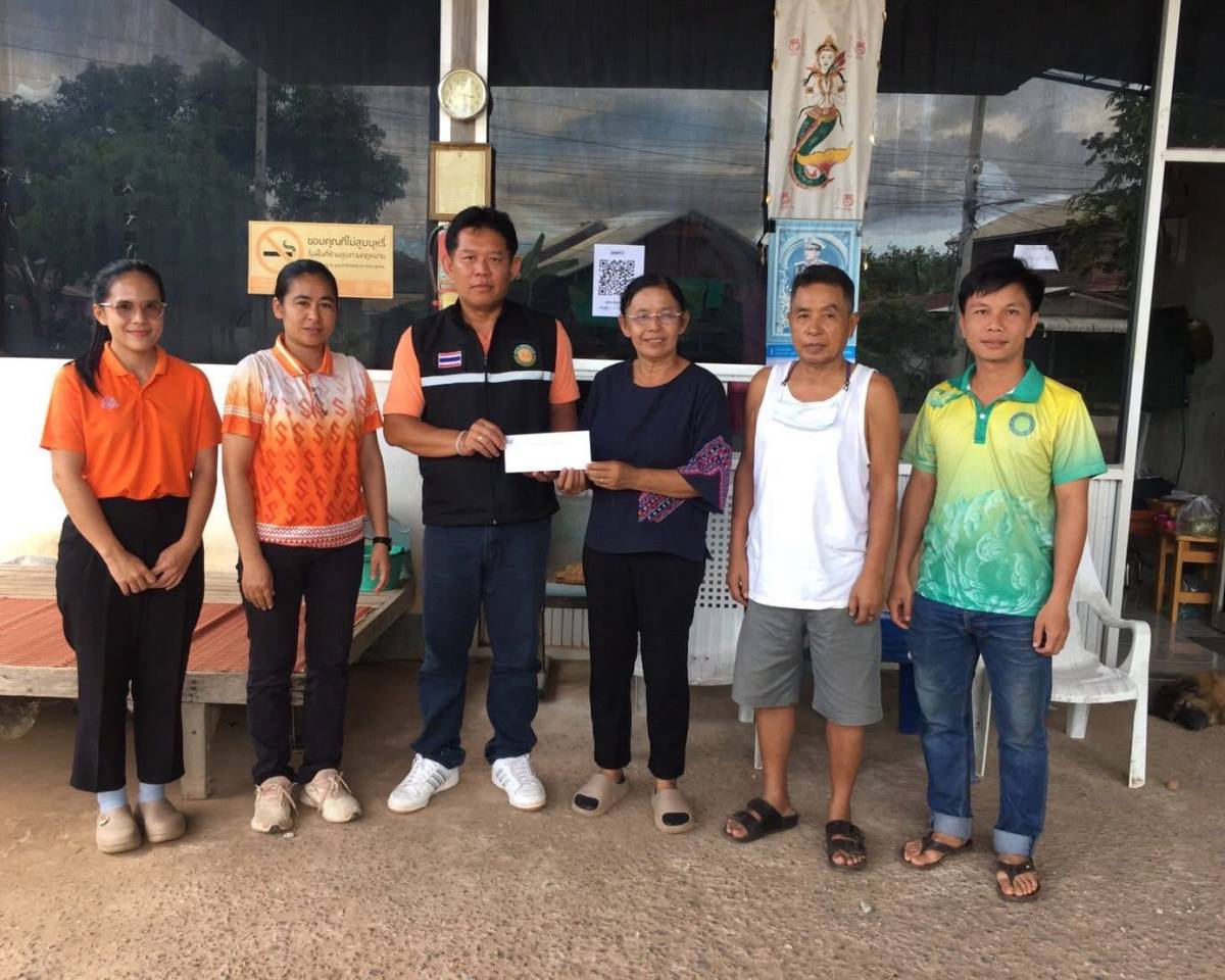 กองสาธารณสุขและสิ่งแวดล้อมตำบลจำปาโมง มอบเงินฌาปนกิจสงเคราะห์ ของกองทุนสวัสดิการสิ่งแวดล้อม (กองทุนธนาคารขยะ) ให้กับครัวเรือนที่เป็นสมาชิกกองทุนฯ และได้มีสมาชิกฯในครอบครัว เสียชีวิตลง ประจำเดือนกันยายน 2568